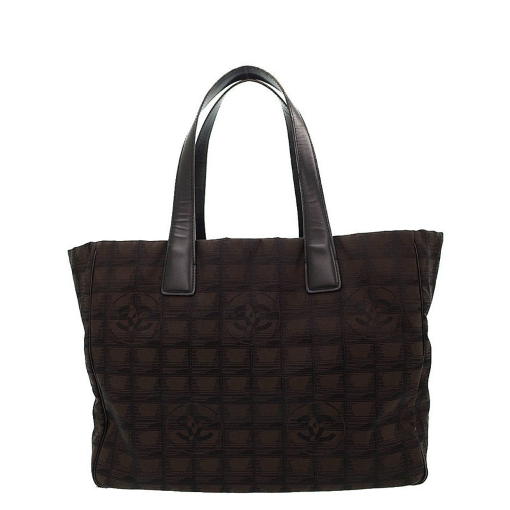 Chanel Line Nylon Tote Bag